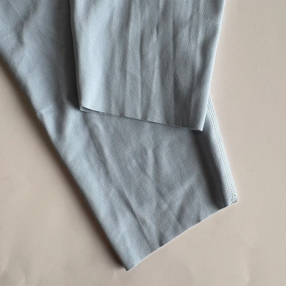 Nike Zenvy Women's Small‎ Light Blue Training Leggings High Rise 7/8 25